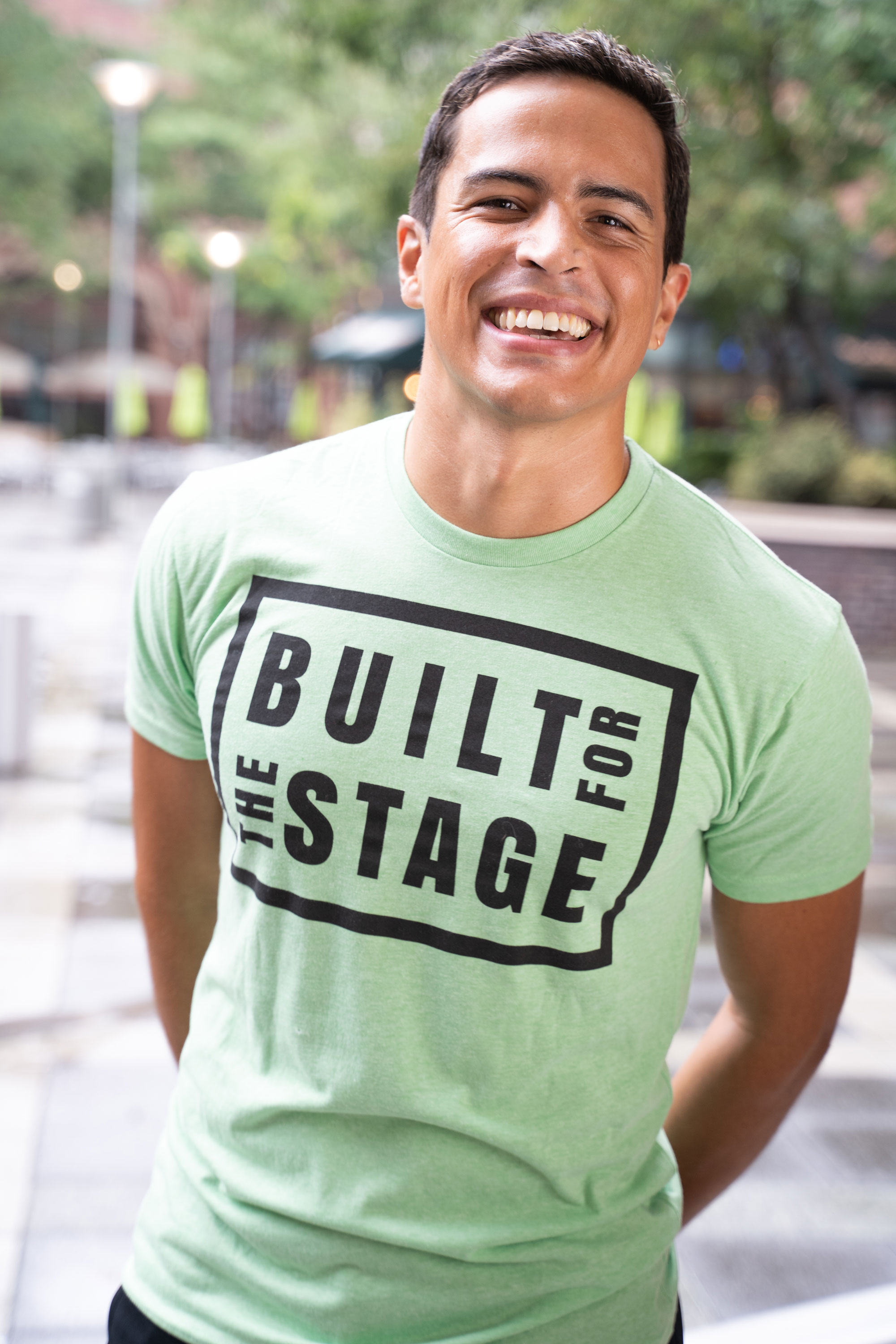 Built for the Stage Green T-Shirt